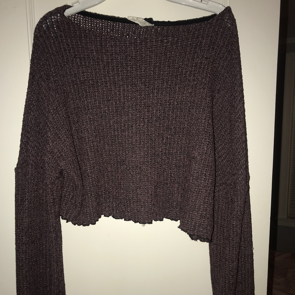 Cropped sweater